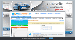 Desktop Screenshot of megainzercia.sk