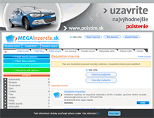 Tablet Screenshot of megainzercia.sk